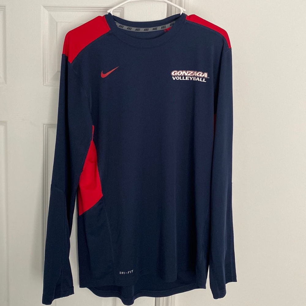 Gonzaga Team-Issued Nike Volleyball Long-sleeve (Medium)